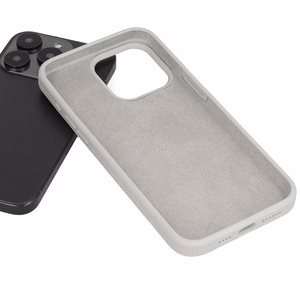 Силиконовый чехол Silicone Lite для Xiaomi Redmi 12C/11A титановый