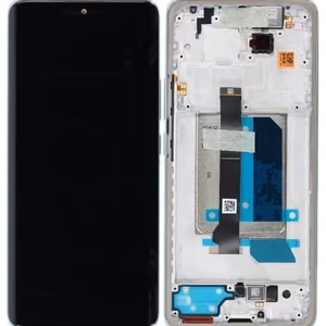 LCD screen Xiaomi Redmi Note 14 Pro+ 5G with touch screen with frame Frost Blue original (service pack)