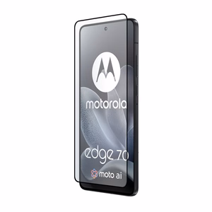Защитное стекло Crong 3D Armour Glass Lite с клеевым слоем по всей поверхности для Motorola Edge 70 5G