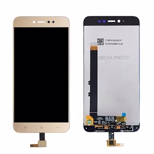 Telefono LCD ekranas su lietimo stiklu Xiaomi Redmi Note 5A Prime, auksinis