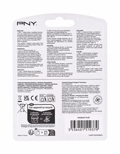 PNY Attaché 4 2.0 32GB USB atmintinė USB Type-A juoda