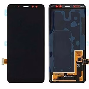 LCD экран Samsung A530 A8 (2018) с тачскрином чёрный Оригинал (сервисная упаковка)