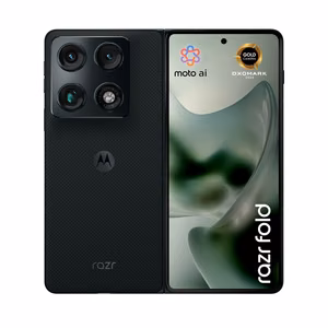 Motorola razr fold 20,6 cm (8.09") Dviguba SIM jungtis Android 16.0 5G C tipo USB 16 GB 512 GB 6000 mAh Juoda
