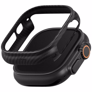 Чехол Uniq Keva Verge для Apple Watch 49 мм чёрный