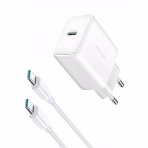 Charger Joyroom "JR-TCF24" White (PD30W) + "Type-C" cable