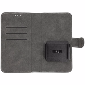 WONDER COMMON Универсальный чехол-книжка (SIZE XXL) для Samsung S25 Ultra/S24 Ultra/M35/M23/A16 5G/Xiaomi Redmi 14C коричневый