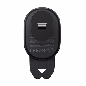 Stabilus gravitacinis belaidžio įkrovimo automobilinis laikiklis Baseus Pro 15W (juodas)