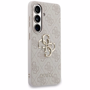 Guess 4G Big Metal Logo чехол для Samsung Galaxy S26 розовый
