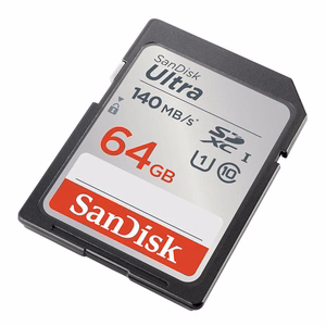 SanDisk Ultra 64 GB SDXC UHS-I Klasės 10