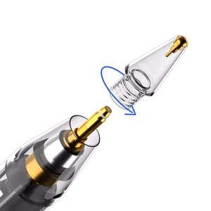 Tech-Protect 4 vnt. pakaitinės Apple Pencil antgaliai - skaidrūs