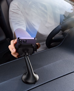 Automobilinis telefono laikiklis Joyroom JR-ZS259 (windshield) juodas