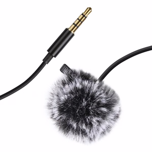 Puluz PU424 mikrofonas 1.5m jack 3.5mm