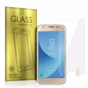 Закалённое стекло Gold для Samsung Galaxy J3 (2017)