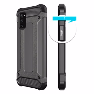 Hybrid Armor Case прочный защитный чехол для Samsung Galaxy A03s чёрный
