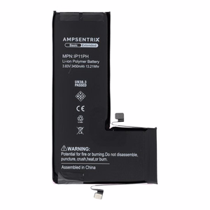 AmpSentrix Basic аккумулятор для iPhone 11 Pro (повышенной емкости 3450 mAh)