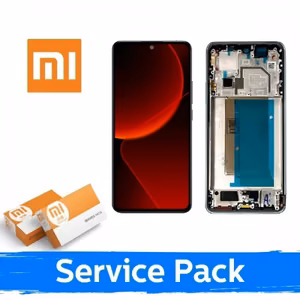 LCD Display Compatible With Xiaomi 13T (13T Pro) With Frame / Meadow Green / (Service Pack)