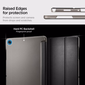"Spigen Smart Fold" dėklas, skirtas "Samsung Galaxy Tab A9+" / A11+ - juodas