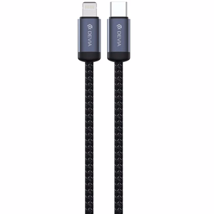 Devia kabelis Gracious EC645 PD USB-C - Lightning 1,0 m 27W 3A juodas
