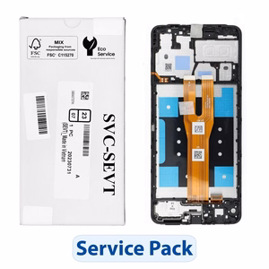 ServicePack LCD Display for SAMSUNG A06 A065 GH81-26440A Black