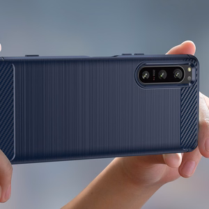 Thunder Case Xiaomi Poco M4 5G силиконовый бронированный чехол синий