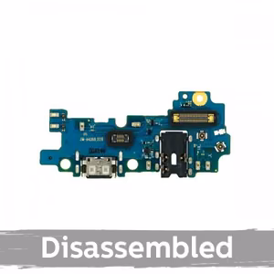 Charging Port Compatible With Samsung A426 A42 with Flex / Silver (Disassembled)