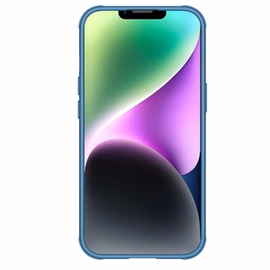Nillkin CamShield Pro Magnetinis dėklas iPhone 14 Plus dėklas su kameros apsauga mėlynas (su MagSafe)