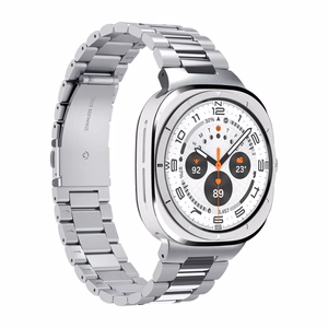 Spigen Modern Fit Band metalinis dirželis Samsung Galaxy Watch Ultra 47 mm, sidabrinis