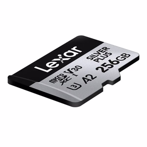 Karta pamięci Lexar High-Performance Silver Plus microSDXC 256GB + adapter