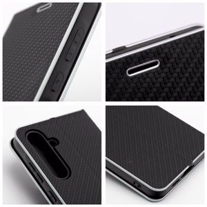 LUNA Book Carbon dėklas telefonui Xiaomi 14 Ultra juodas
