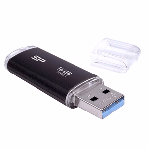 Silicon Power Blaze B02 USB флеш-накопитель 16 GB USB Type-A 3.2 Gen 1 (SP016GBUF3B02V1K) чёрный