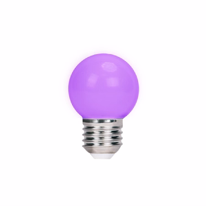 Forever Light LED Bulb E27 G45 2W 230v purple 5pcs
