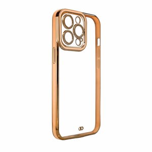Fashion Case чехол для Xiaomi Redmi Note 11 Pro гелевая крышка с золотой рамкой золотой