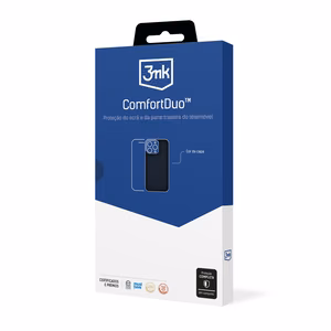 Case and protective glass set 3mk ComfortDuo Matt Black Apple iPhone 11