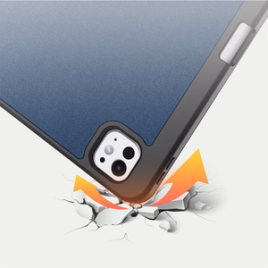 Dux Ducis Domo case with flap and smart sleep for Xiaomi Pad 6 / 6 Pro - blue