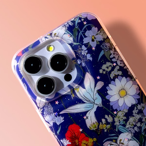 Glow Glam чехол Honor 400 lite синий