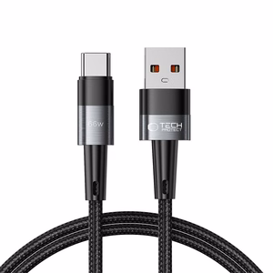 Tech-Protect UltraBoost кабель USB-C USB-C 66W 6A 1м - серый