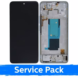 LCD Display Compatible With Xiaomi Redmi Note 11 Pro+ 5G (11 Pro Plus 5G) With Frame / Star Blue / (Service Pack)