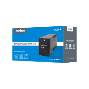 ИБП Rebel Micropower 600 типа offline, 600 ВА/360 Вт, 230 В, 50 Гц