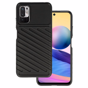Thunder dėklas telefonui Xiaomi Redmi Note 10 5G - juodas