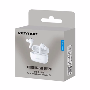 Vention Echo Lite E11 Laisvų rankų įranga True Wireless Stereo (TWS) „Open-ear“ Skambučiai / muzika C tipo USB Bluetooth Balta