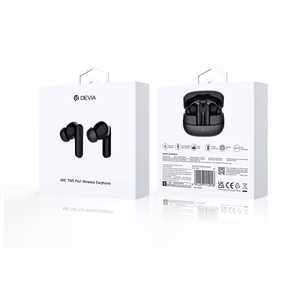 Devia Bluetooth ausinės TWS Pro 1 juodos su ANC