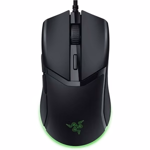 Juoda laidinė optinė žaidimų pelė Razer Cobra