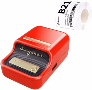Niimbot B21S Label Printer Red