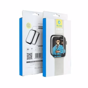 5D Mr. Monkey Apsauginis stiklas - Apple Watch Ultra / Ultra 2 / Ultra 3 juodas (Strong HD)