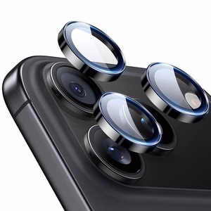 ESR Armorite kameros apsauga iPhone 14 Pro / Pro Max / 15 Pro / Pro Max / 16 Pro / Pro Max / 17 Pro / Pro Max - juodas