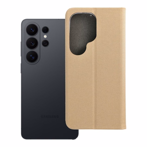 Flip чехол Samsung S26 ULTRA Sensitive Book золотой