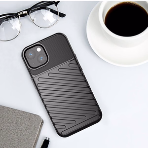 Thunder Case гибкий прочный защищённый TPU чехол для iPhone 13 mini синий