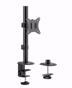Gembird MA-D1-02 monitoriaus laikiklis arba stovas 81,3 cm (32") Stalas Juoda