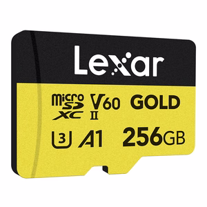 Карта памяти Lexar GOLD microSDXC 256 ГБ