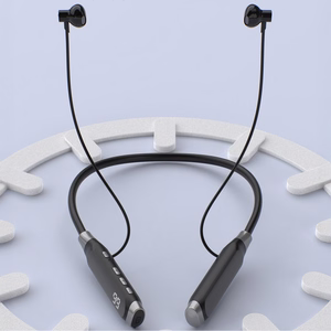 Dudao U5 Max Bluetooth Neckband Wireless Headphones - Black